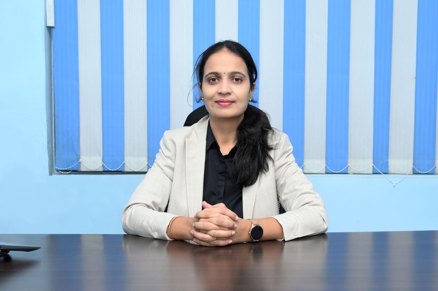 CA Nikita Joshi at the Cloud Books Academy office